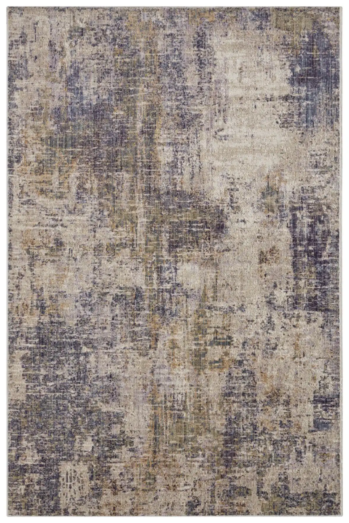 Cairo Washable 105586 Gizeh Cream Blue Rug - Image 2