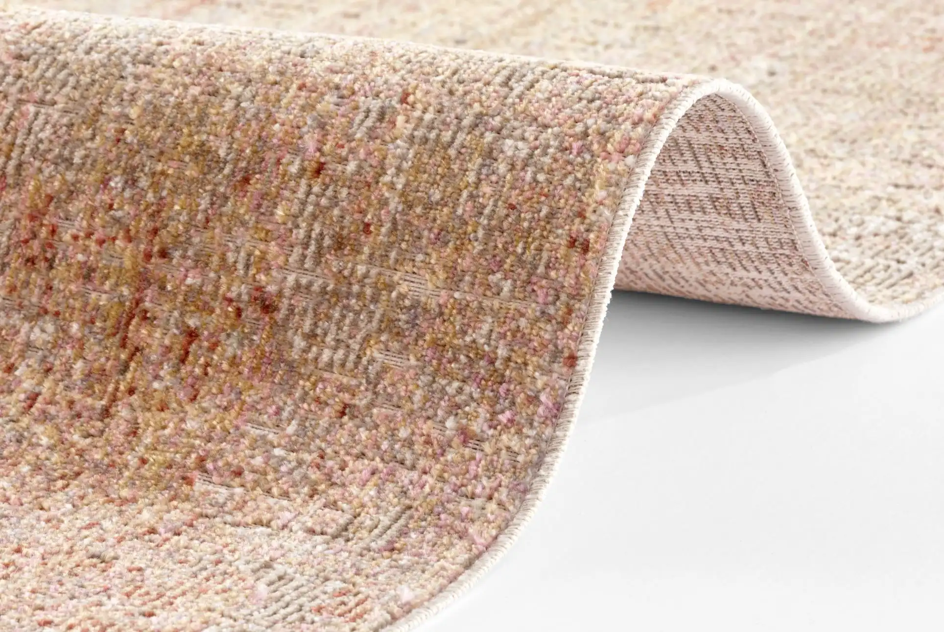Cairo Washable 105585 Gizeh Cream Red Rug - Image 4