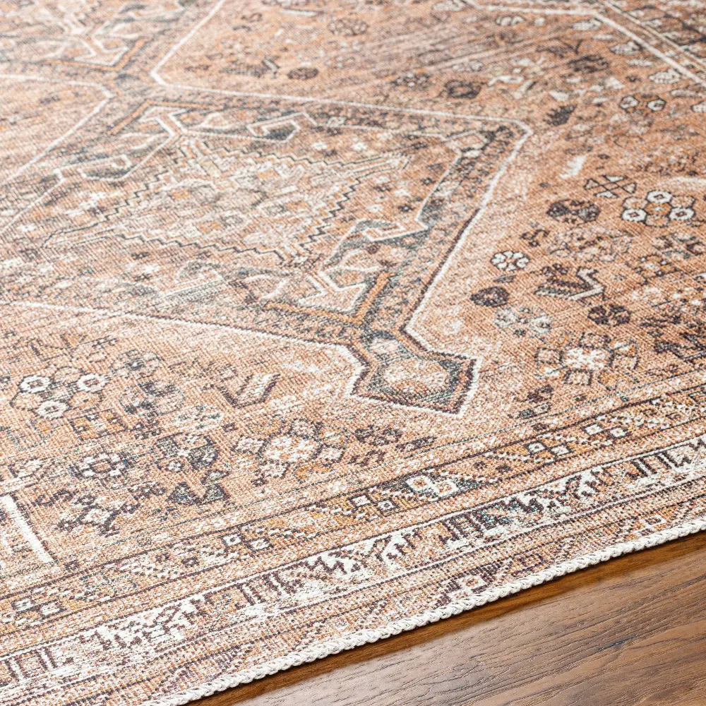 Calypso Machine Washable Traditionnal Boho Cider Rug - Image 5