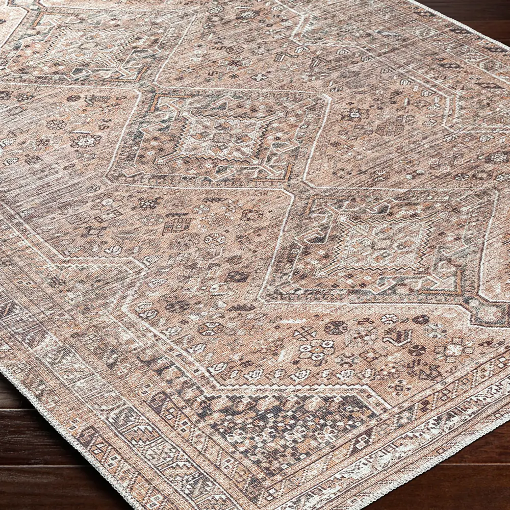 Calypso Machine Washable Traditionnal Boho Cider Rug - Image 7