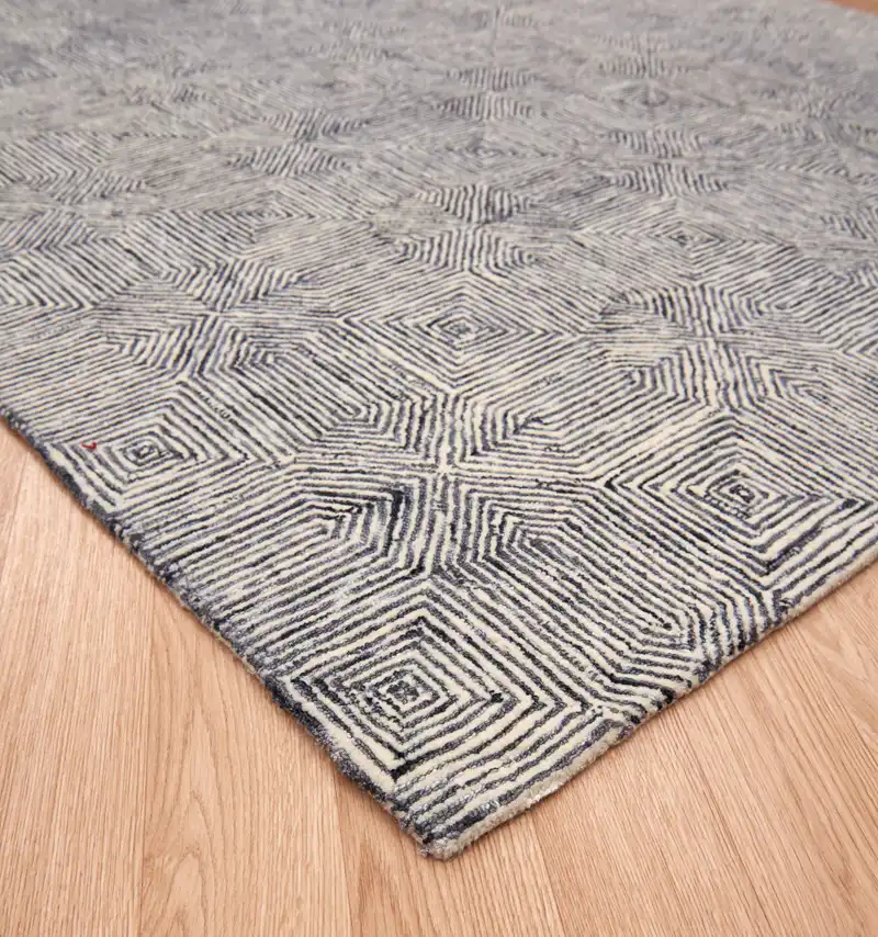 Camden Black and White Rug - Image 3
