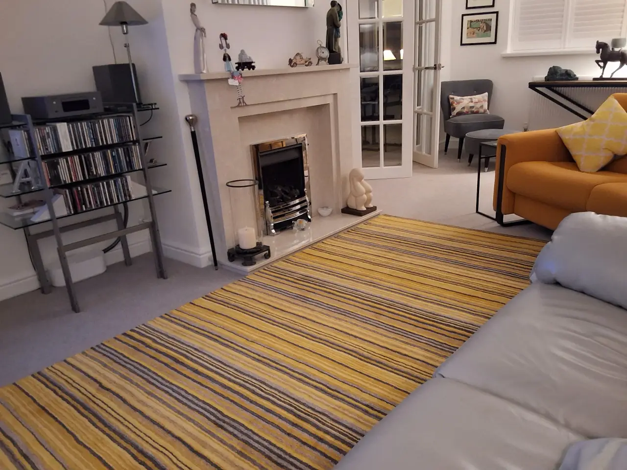 Carter Ochre Yellow Rug - Image 2