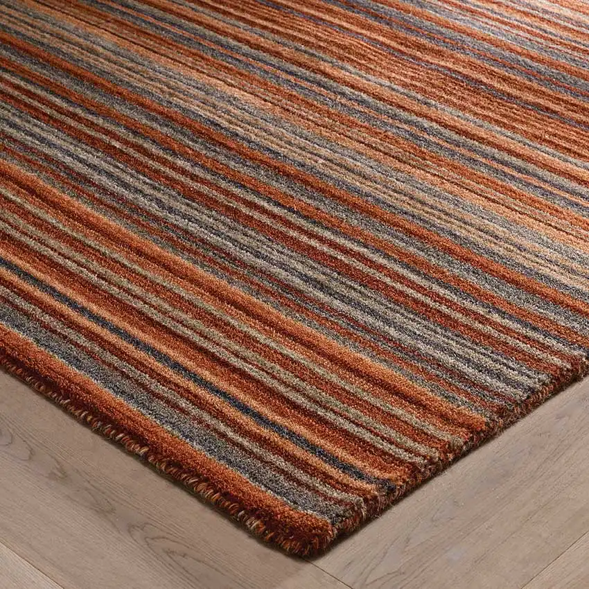 Carter Rust Rug - Image 2