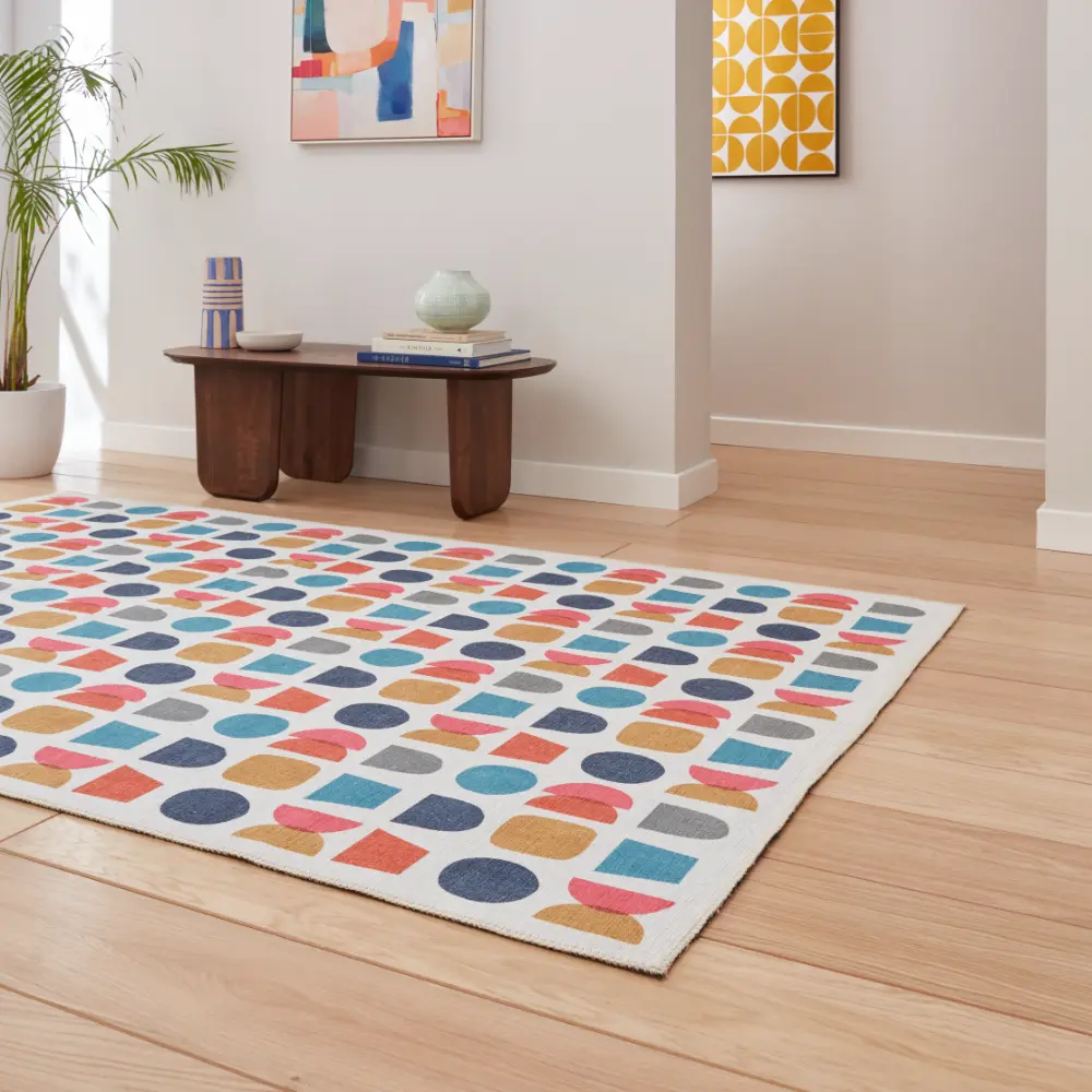 Catherine Lansfield Connect Geo Modern Geometric Rug - Image 2