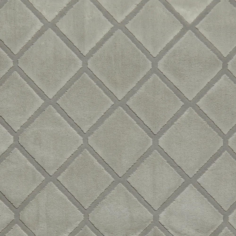 Catherine Lansfield Cosy Diamond Silver - Image 6
