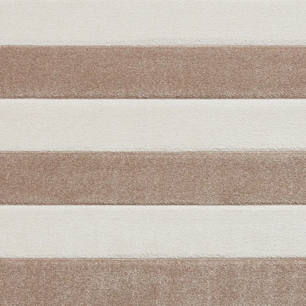 Catherine Lansfield Cove Stripe Modern Linear Natural Rug - Image 5