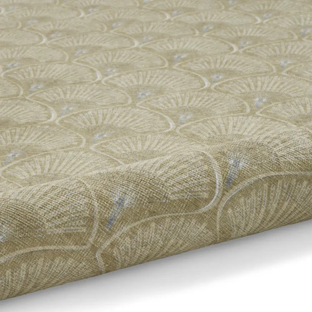 Catherine Lansfield Deco Peacock Washable Green Rug - Image 9