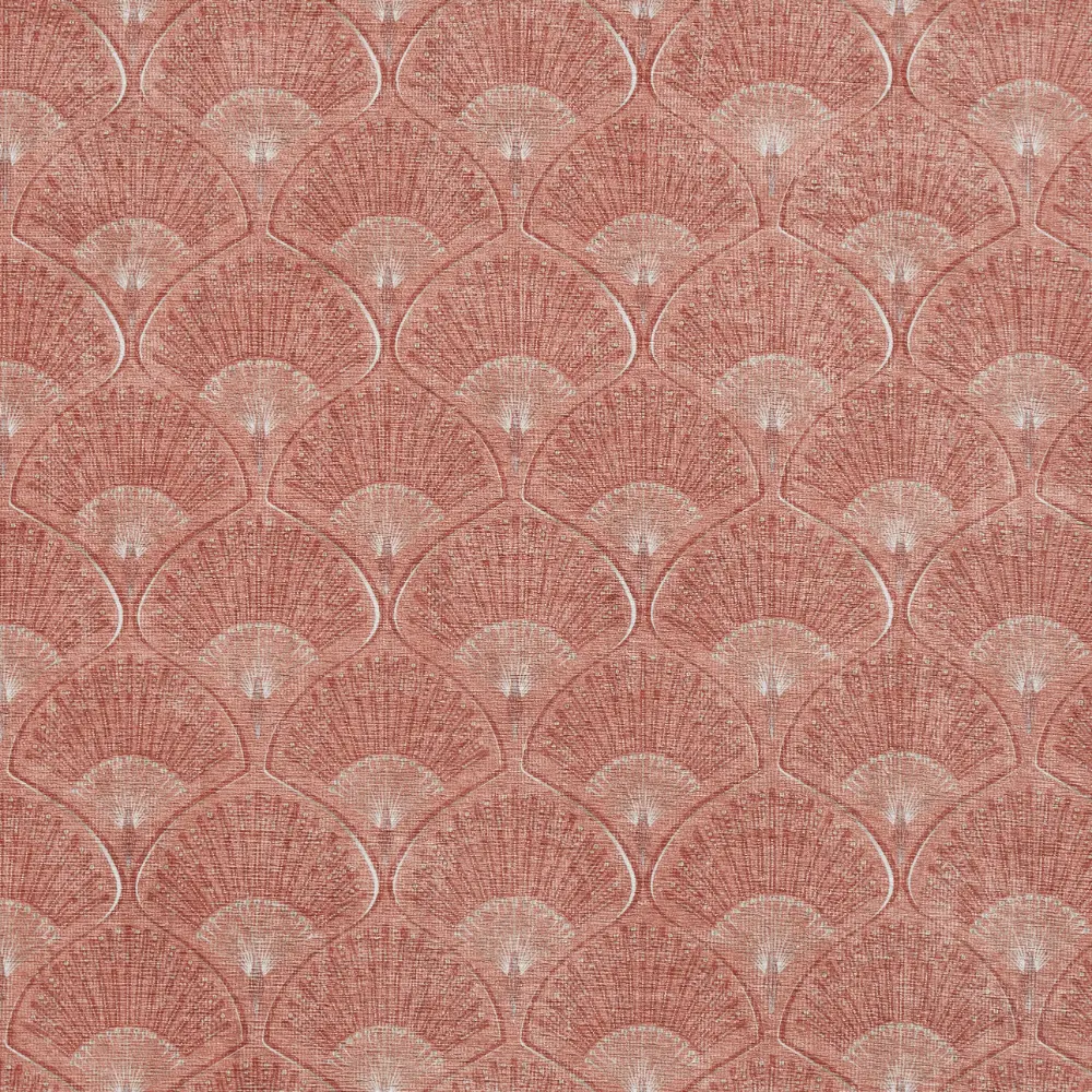 Catherine Lansfield Deco Peacock Washable Terracotta Rug - Image 6