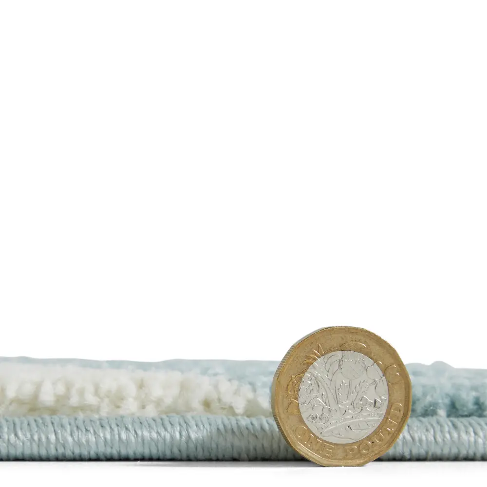 Catherine Lansfield Grace Floral Blue Rug - Image 8