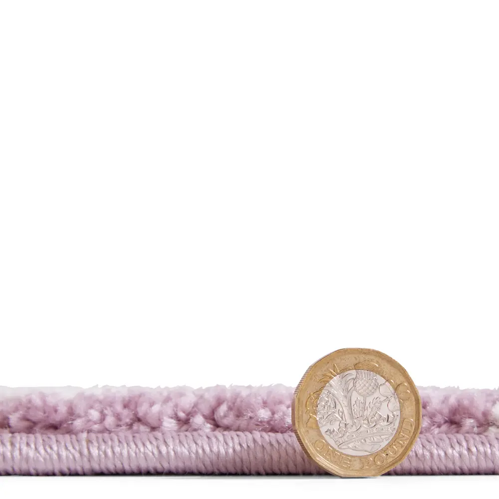 Catherine Lansfield Grace Floral Lilac Rug - Image 7