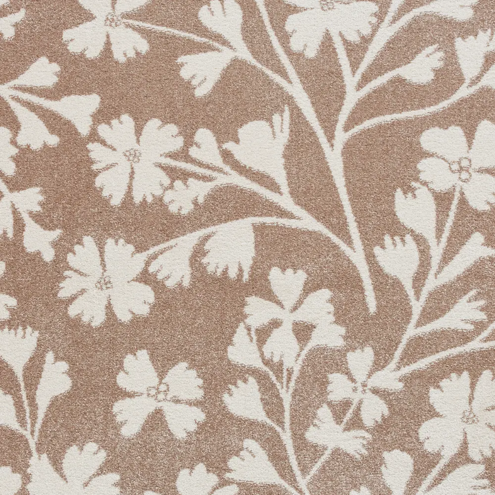 Catherine Lansfield Grace Floral Natural Rug - Image 4