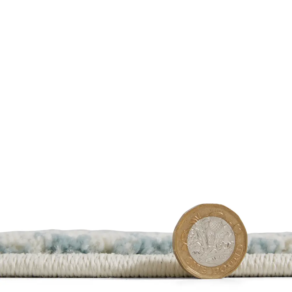 Catherine Lansfield Larsson Modern Abstract Blue Rug - Image 8