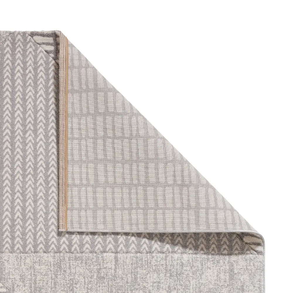 Catherine Lansfield Larsson Modern Abstract Grey Rug - Image 4