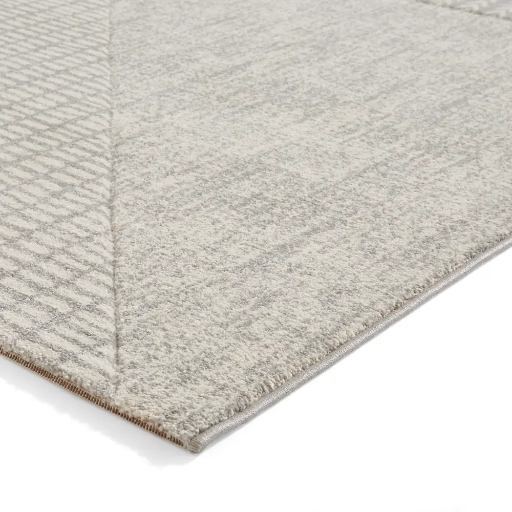 Catherine Lansfield Larsson Modern Abstract Grey Rug - Image 7