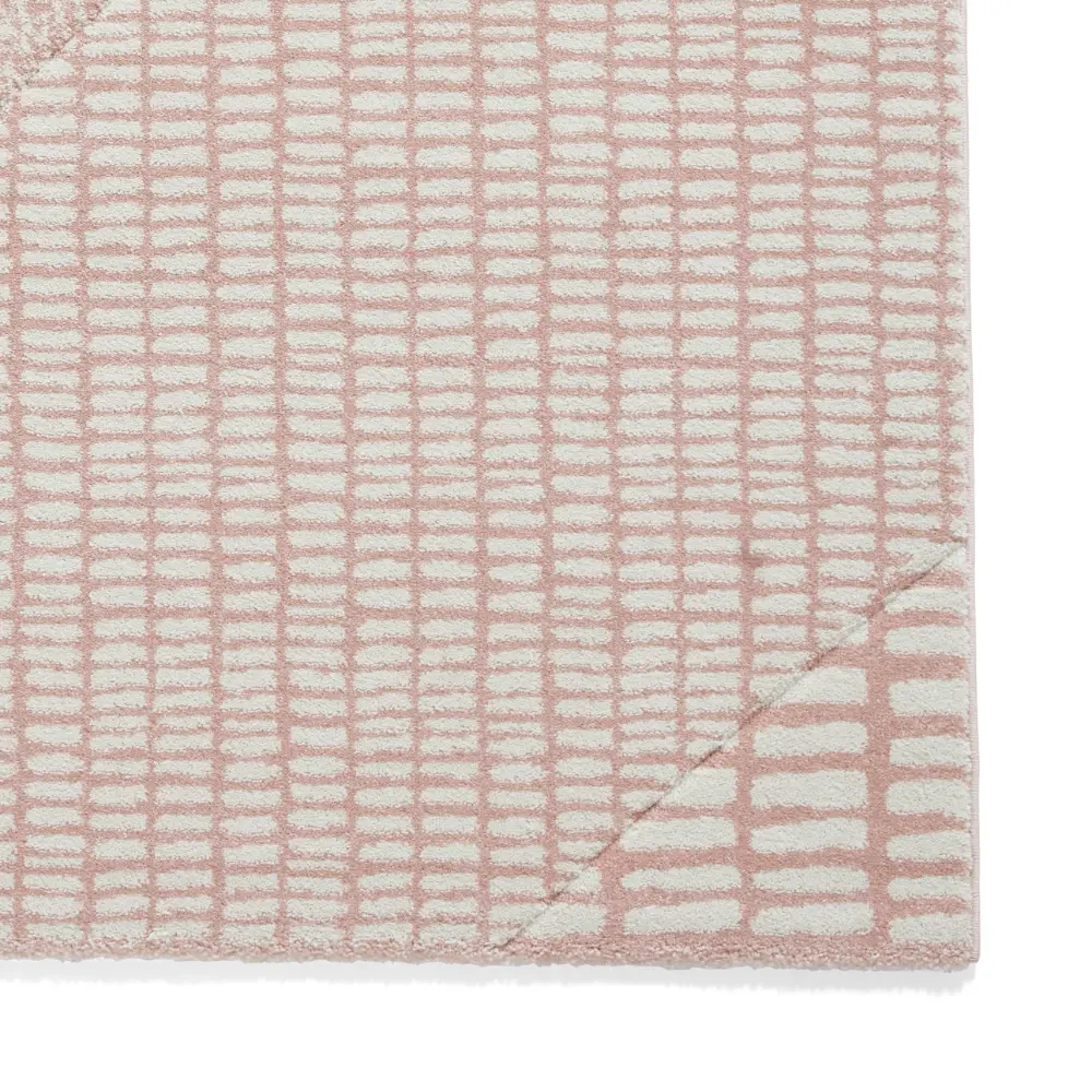 Catherine Lansfield Larsson Modern Abstract Rose Rug - Image 4