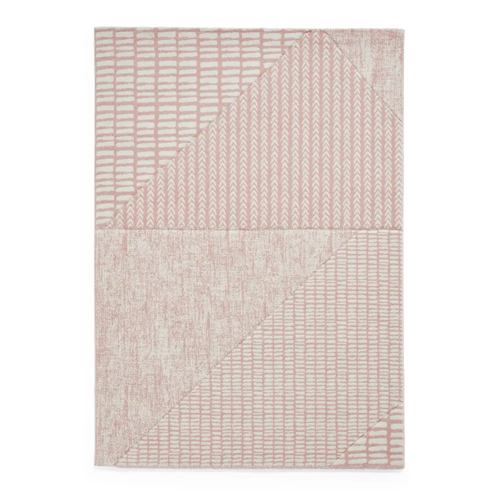 Catherine Lansfield Larsson Modern Abstract Rose Rug - Image 9