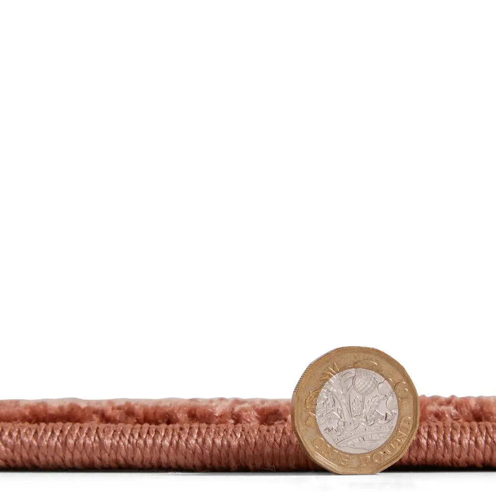 Catherine Lansfield Linear Curve Modern Geometric Terracotta Rug - Image 8