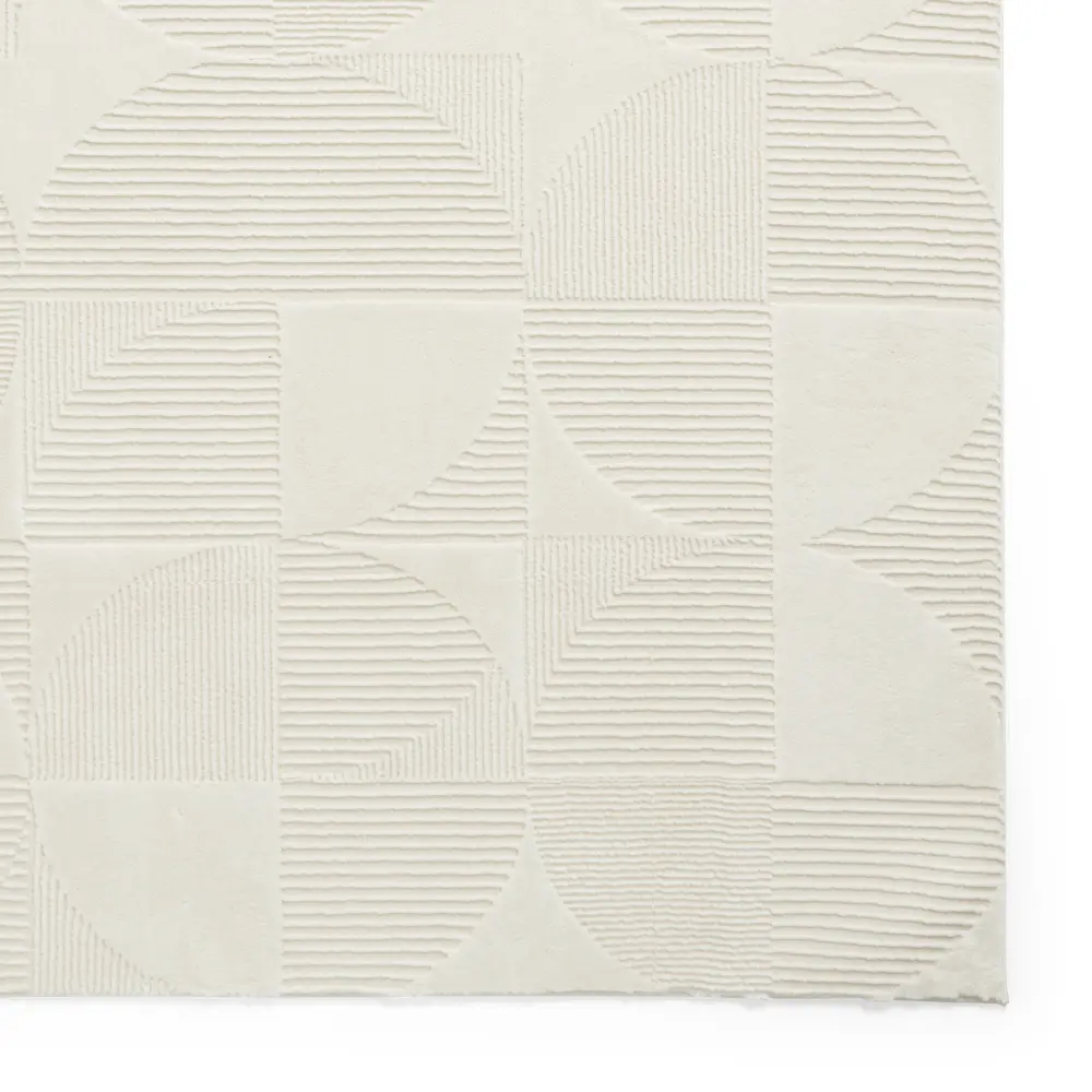 Catherine Lansfield Retro Circles Cream - Image 5