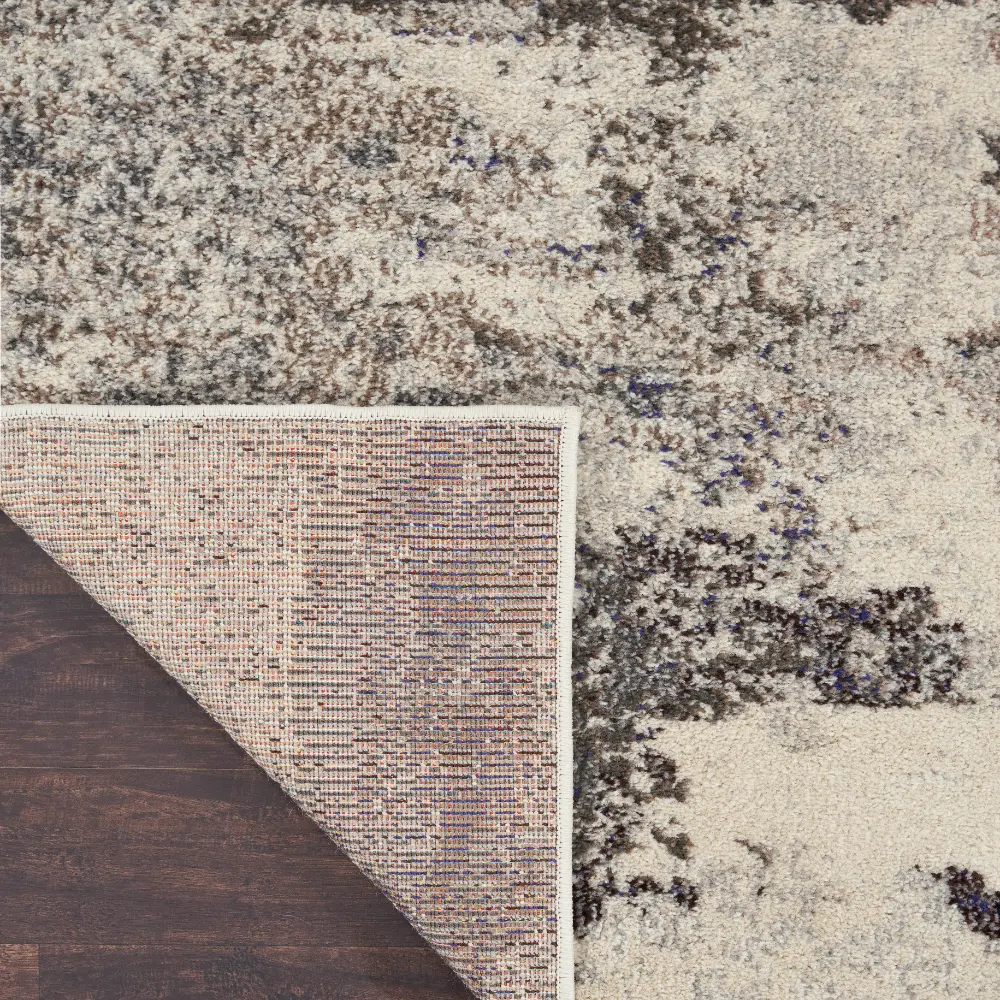 Celestial CES02 Ivory Grey Rug - Image 10