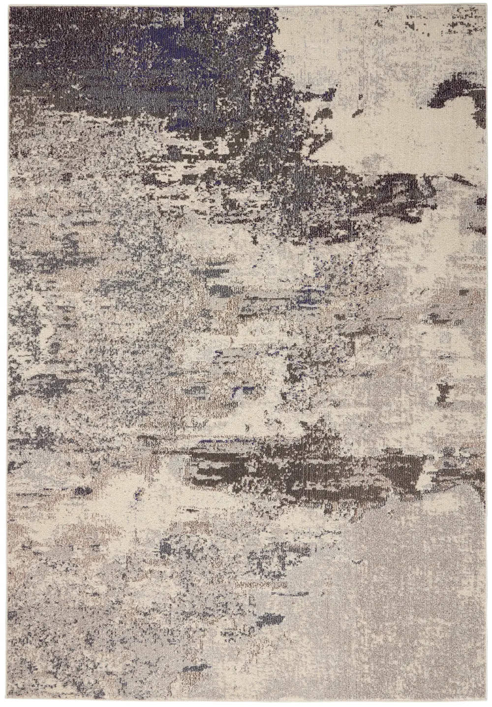 Celestial CES02 Ivory Grey Rug - Image 12