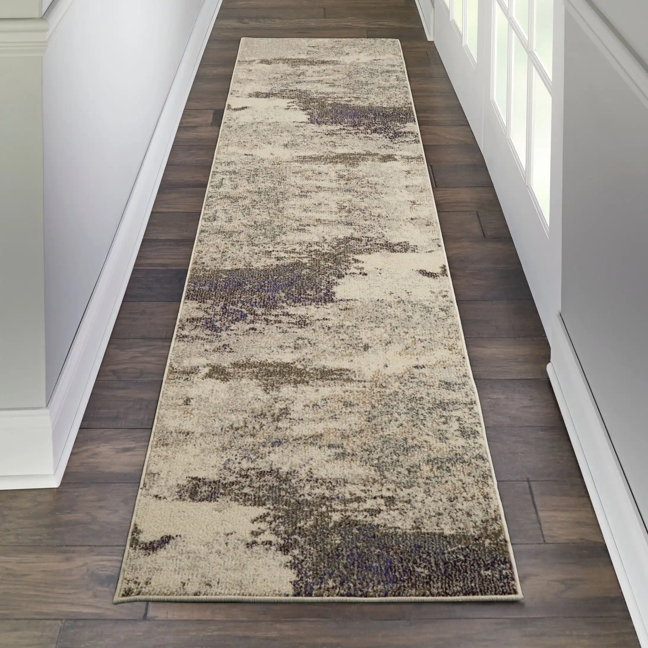 Celestial CES02 Ivory Grey Rug - Image 7