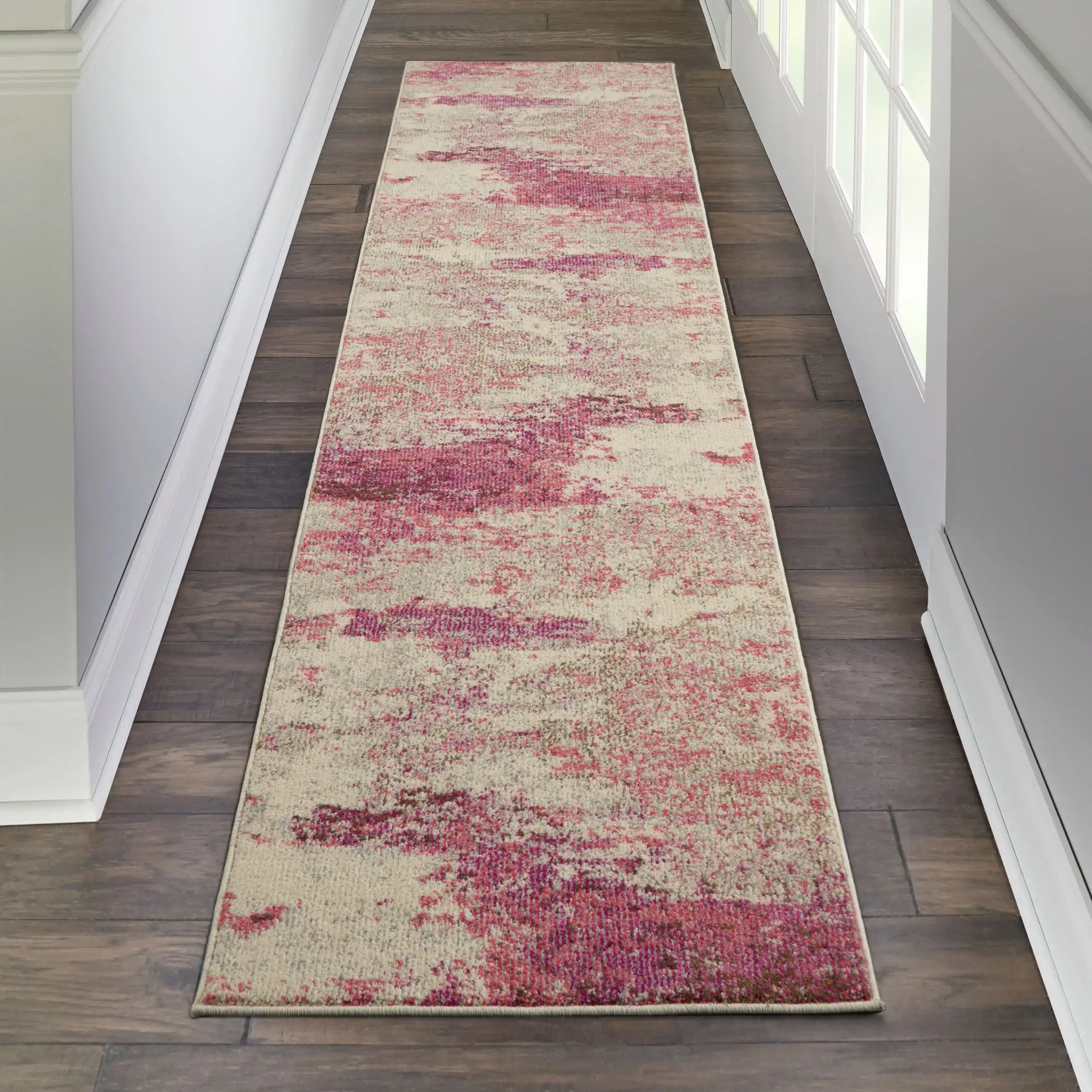 Celestial CES02 Ivory Pink Rug - Image 5