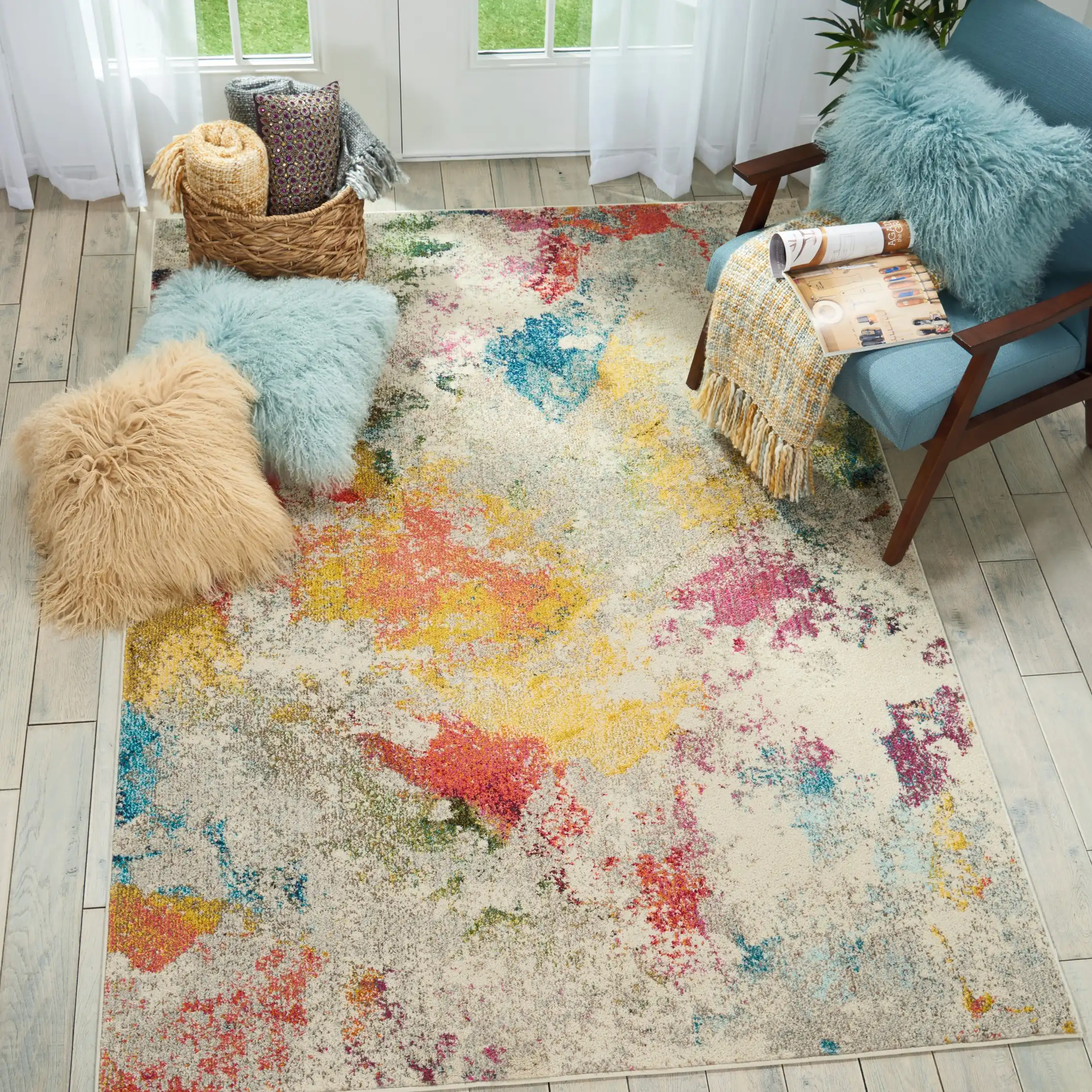 Celestial CES12 Ivory Multi Rug - Image 2