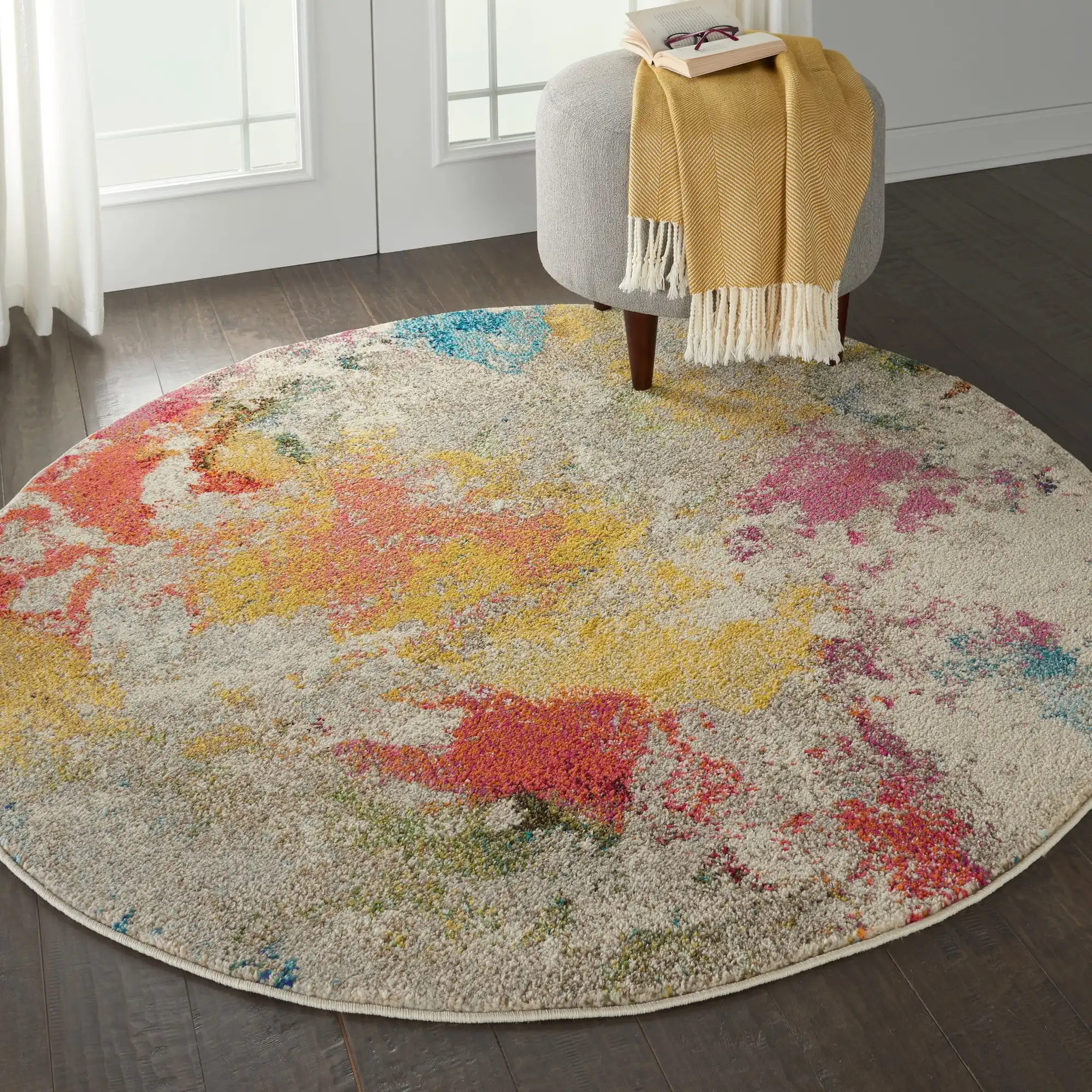 Celestial CES12 Ivory Multi Rug - Image 3