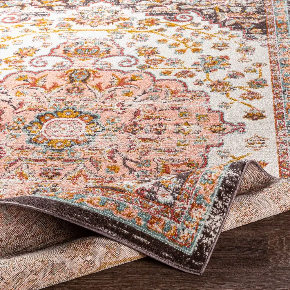 Celia Vintage Oriental Boho Brick Rug - Image 4