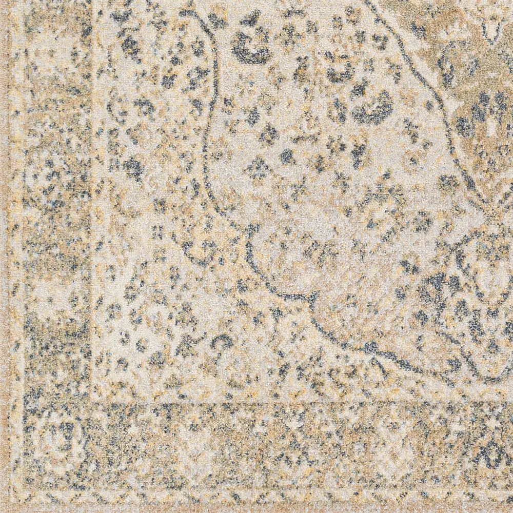 Celine Machine Washable Oriental Boho Camel Rug - Image 7