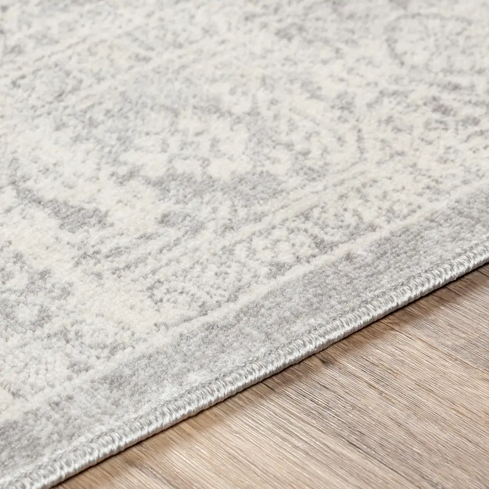 Ceren Vintage Oriental Boho Grey Rug - Image 6