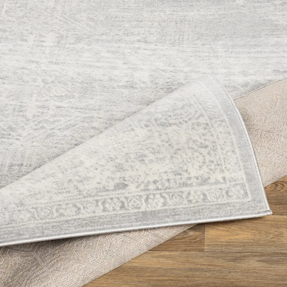 Ceren Vintage Oriental Boho Grey Rug - Image 8