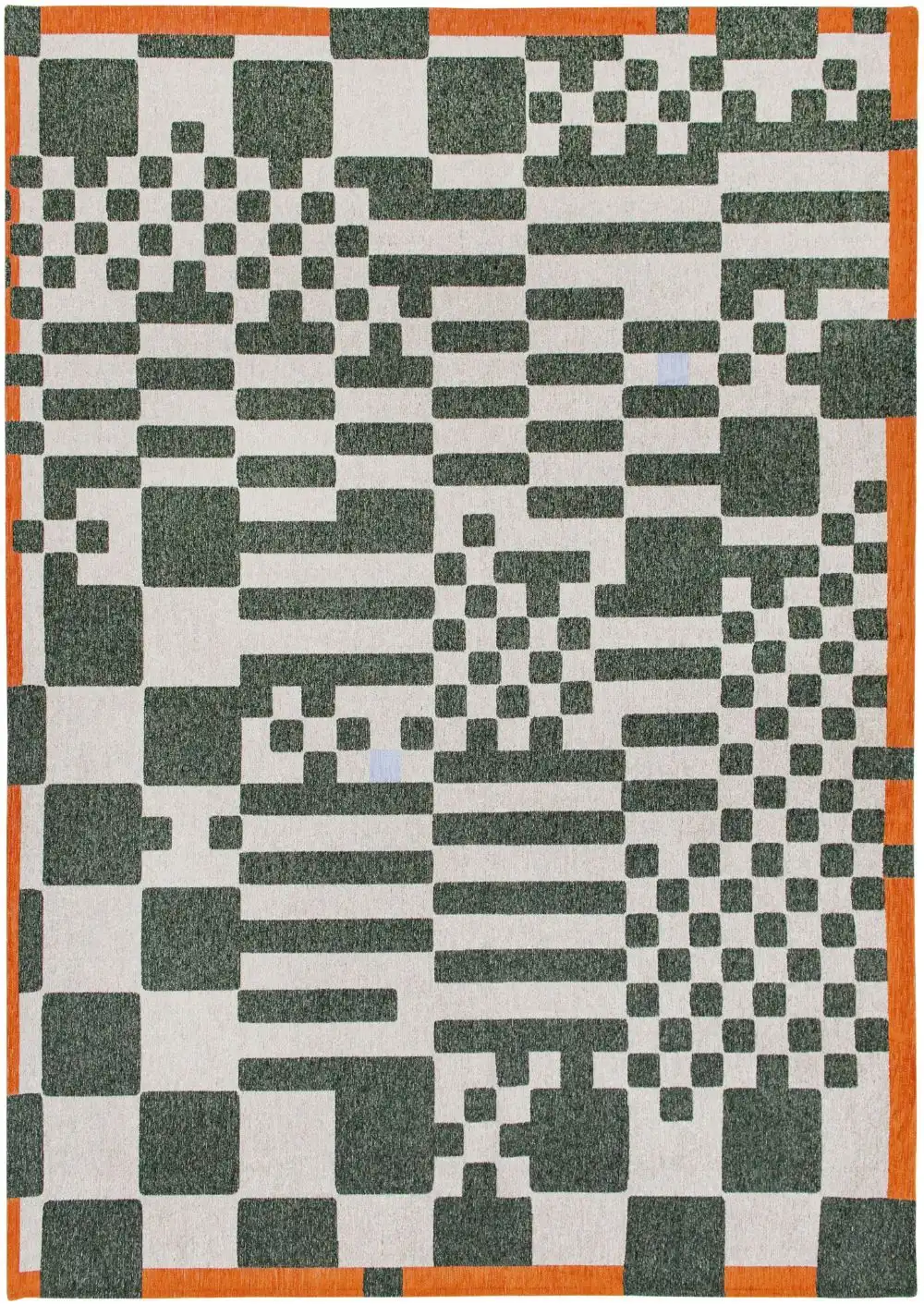 Chess 9339 Chess Deep Green Washable Rug - Image 3