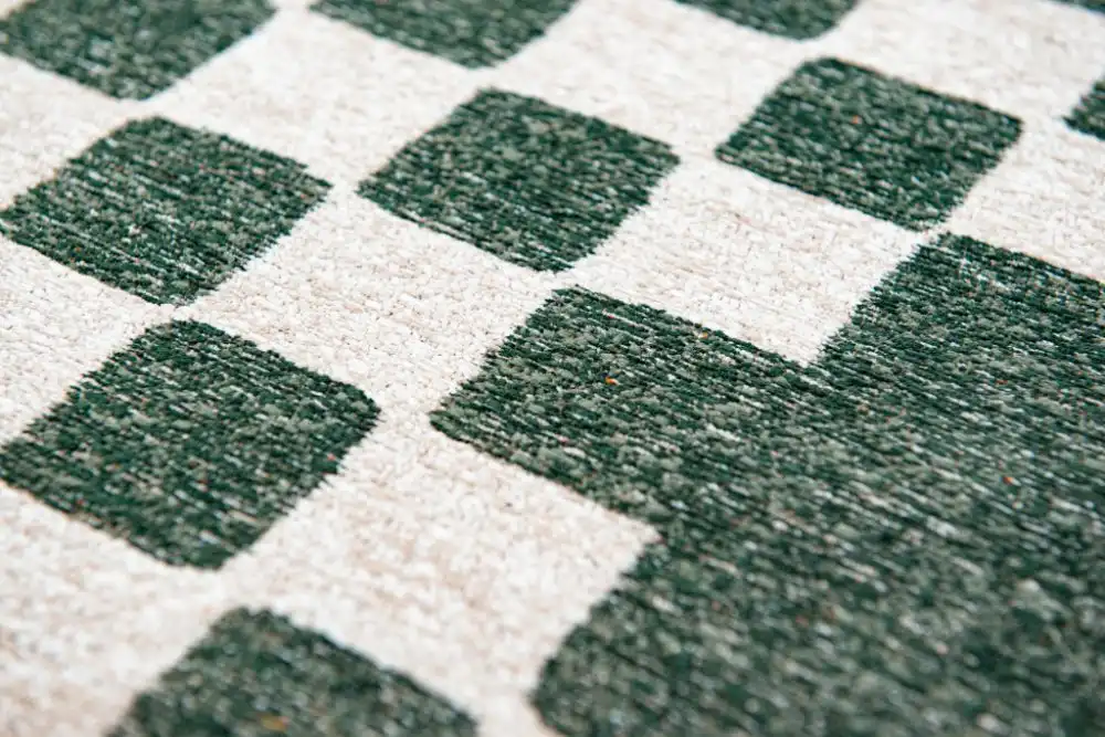 Chess 9339 Chess Deep Green Washable Rug - Image 5