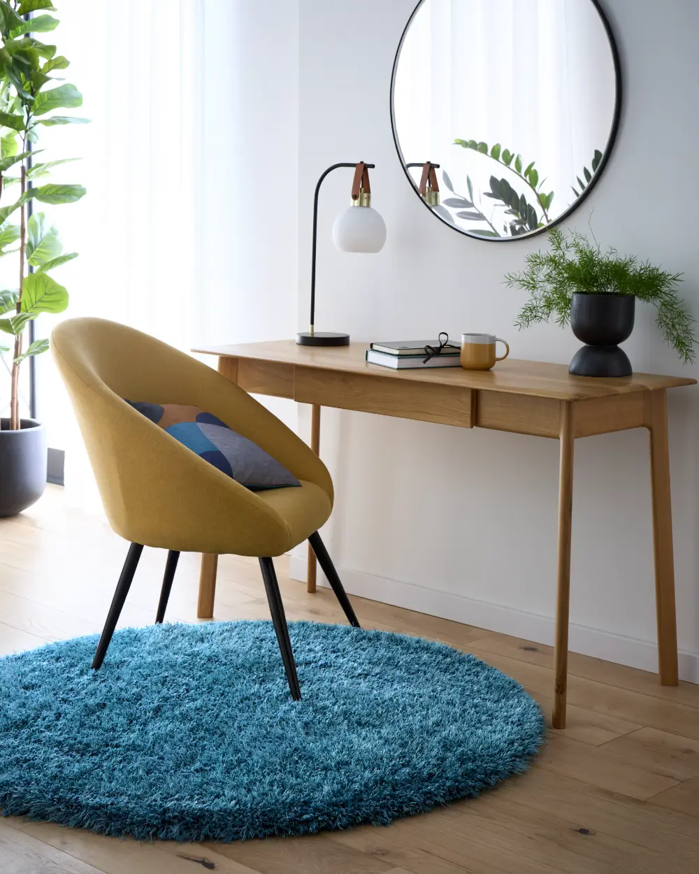 Chicago Dark Teal Rug - Image 3