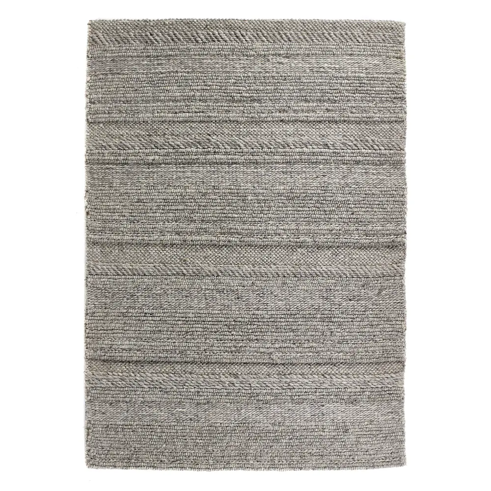 Chunky Knit Natural Rug - Image 7