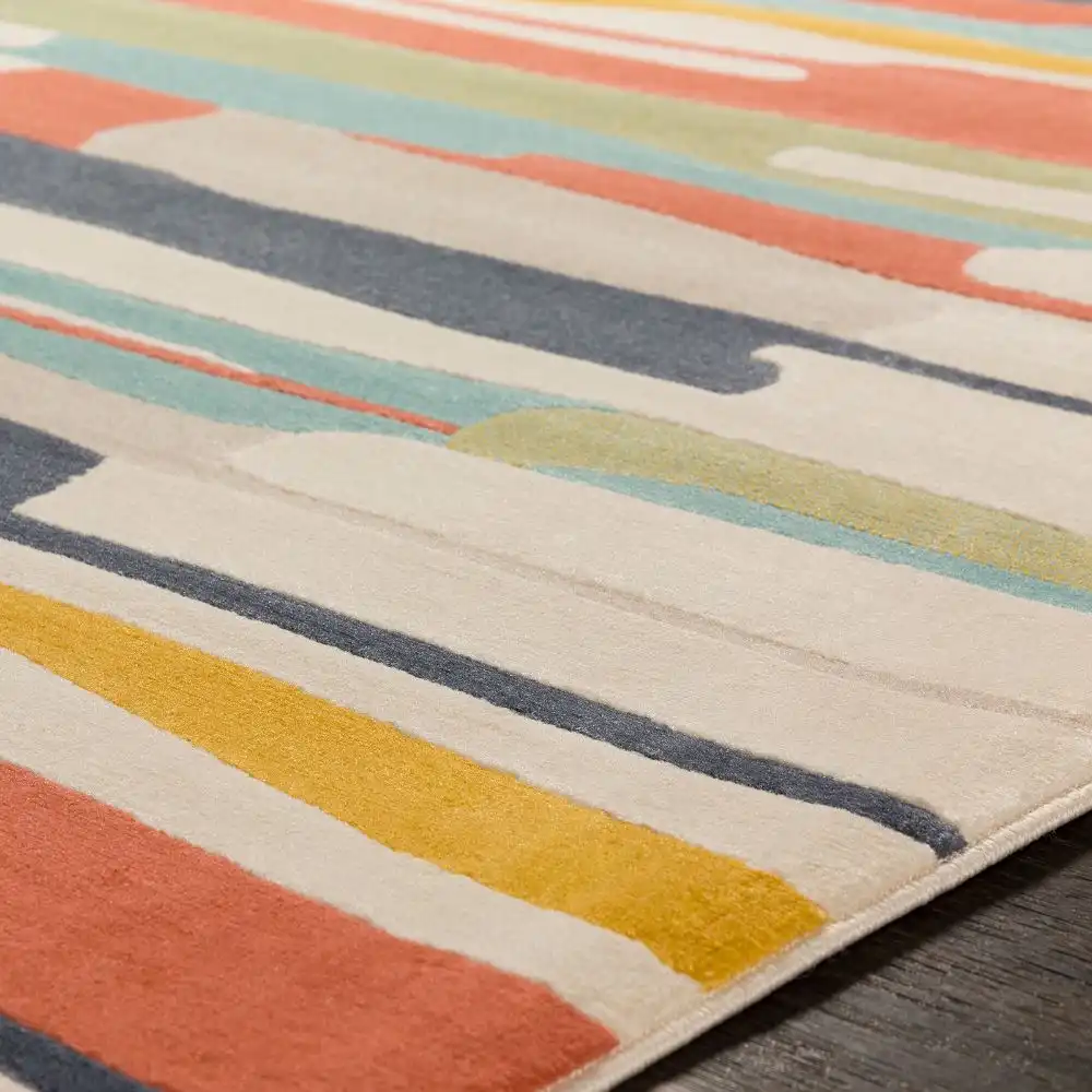 Anais Scandi Modern Coral Rug - Image 3