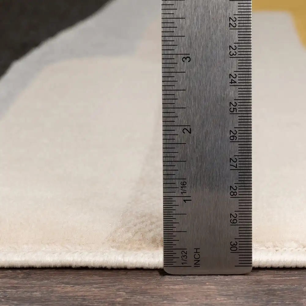 Anais Scandi Modern Mustard/Ivory Rug - Image 3