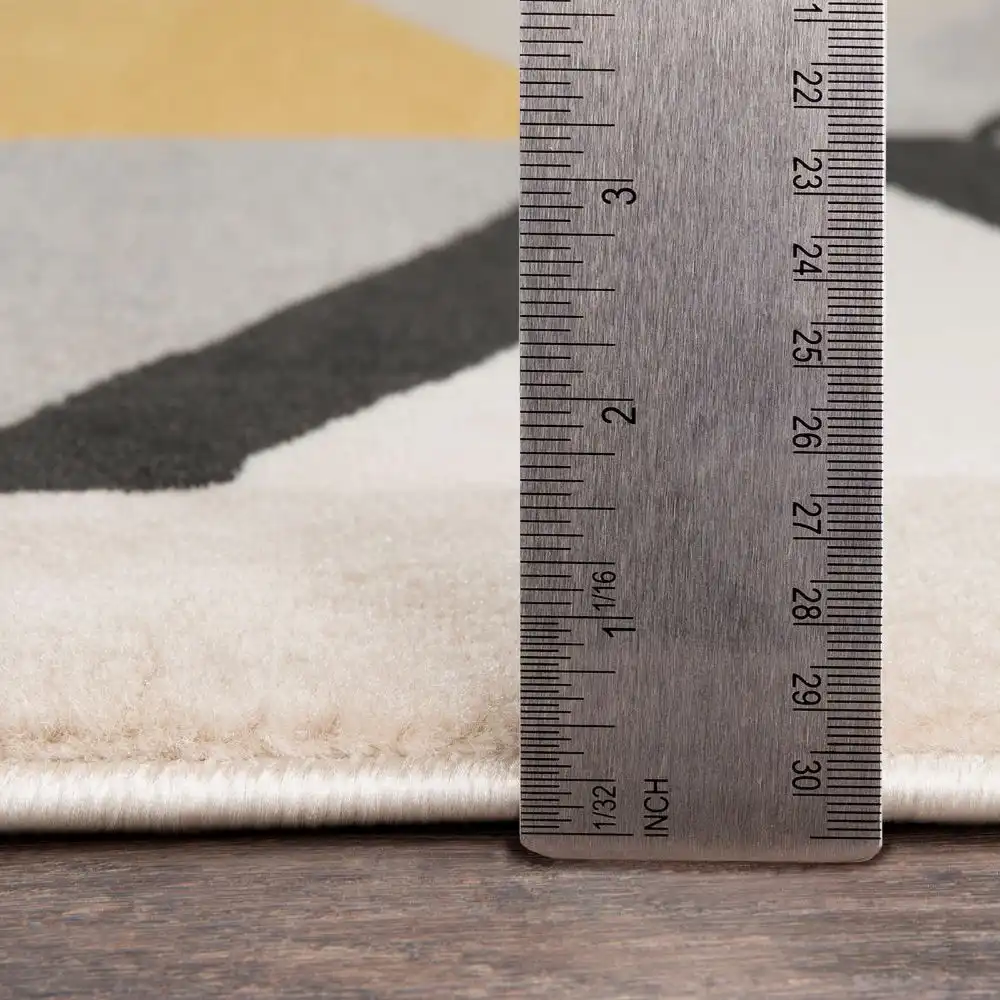 Delaney Scandi Geometric Taupe Rug - Image 4