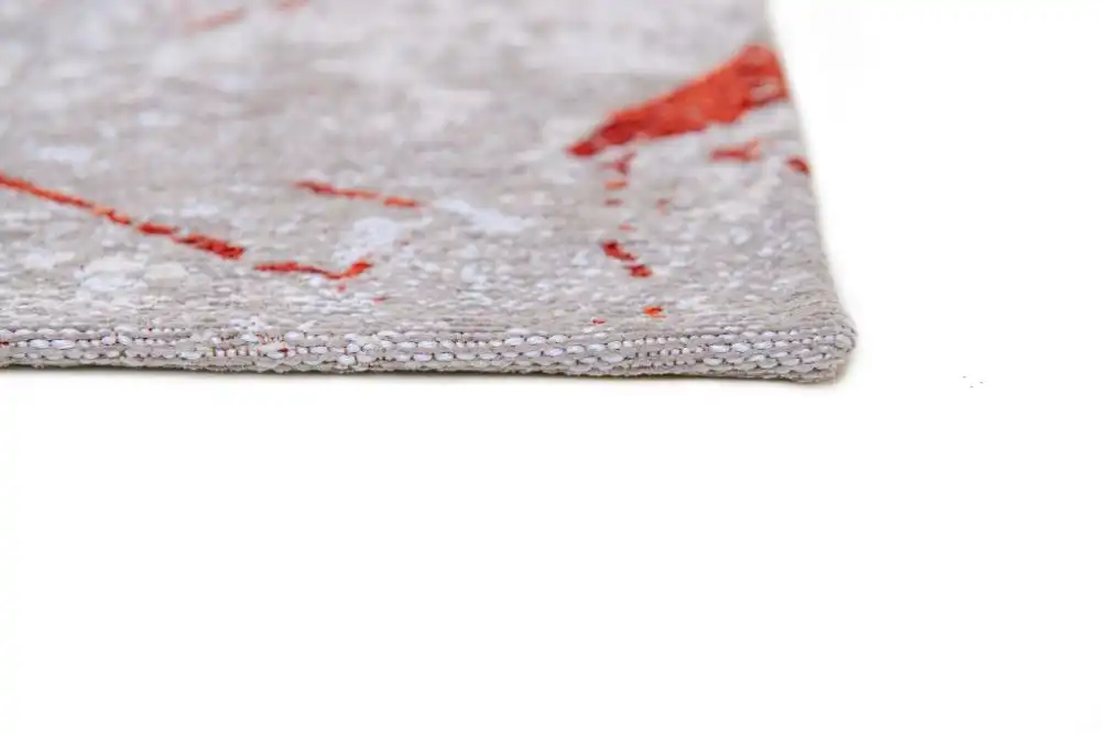 Cities 9323 Amsterdam Orange Cut Washable Rug - Image 3