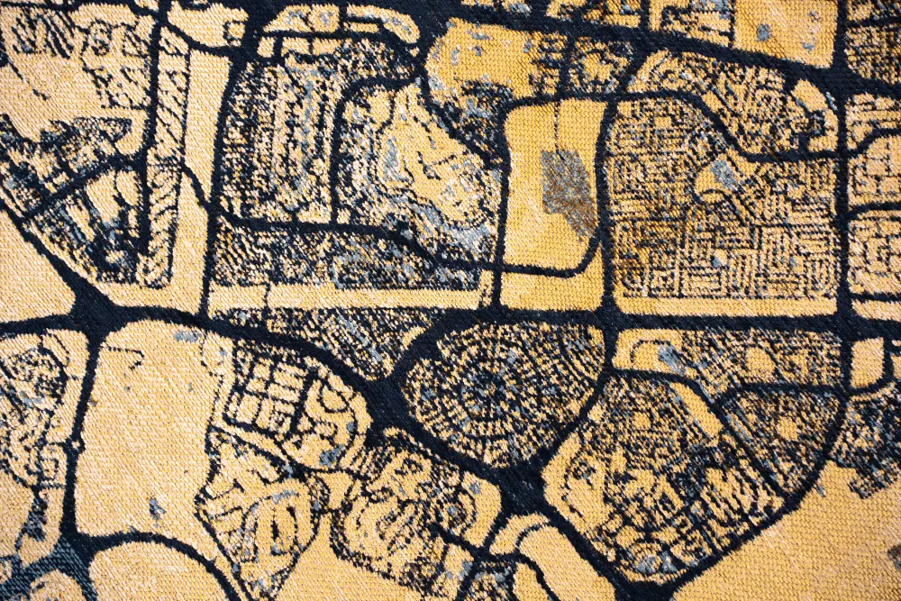 Cities Dubai Gold Sea 9698Washable Rug - Image 13