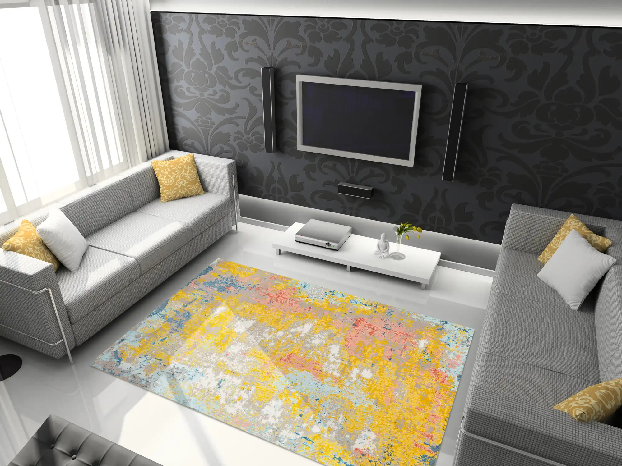 City 466150 AK990 Rug