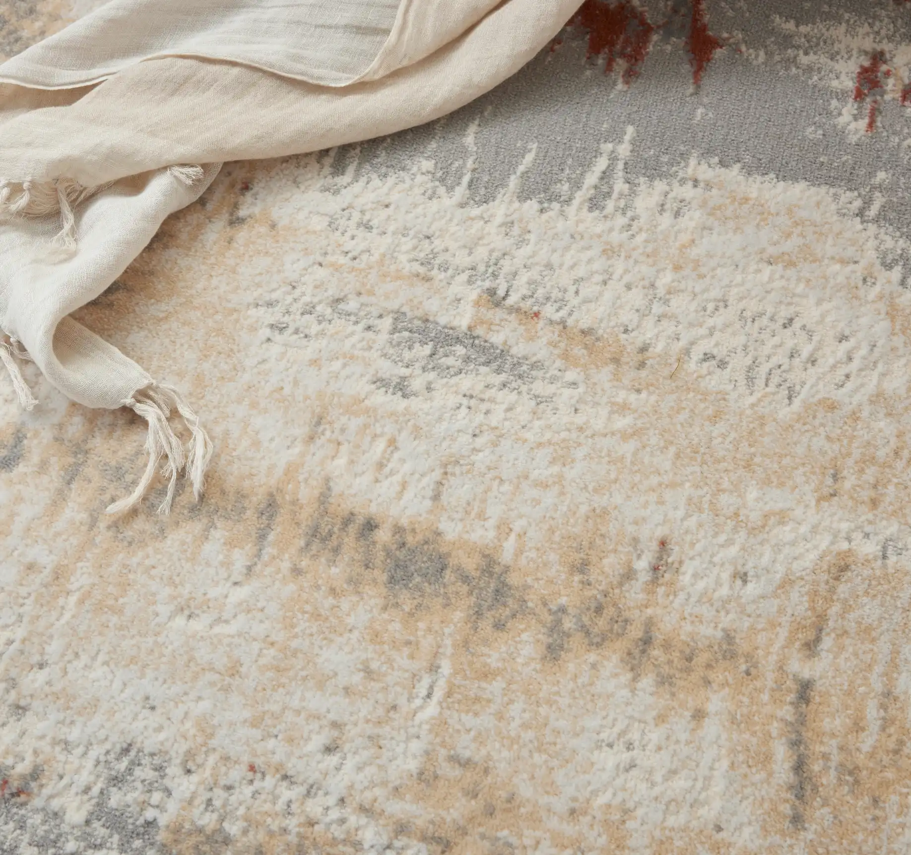CK005 Enchanting ECH02 Grey Rust Rug - Image 3