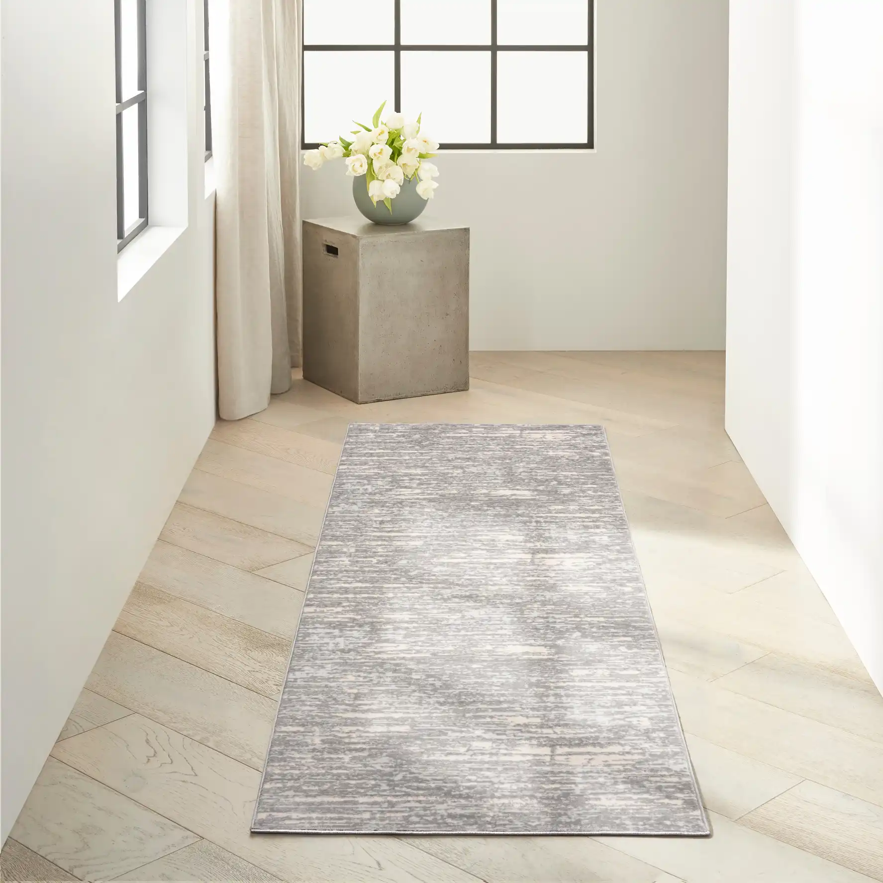 CK005 Enchanting ECH03 Grey Beige Rug - Image 4