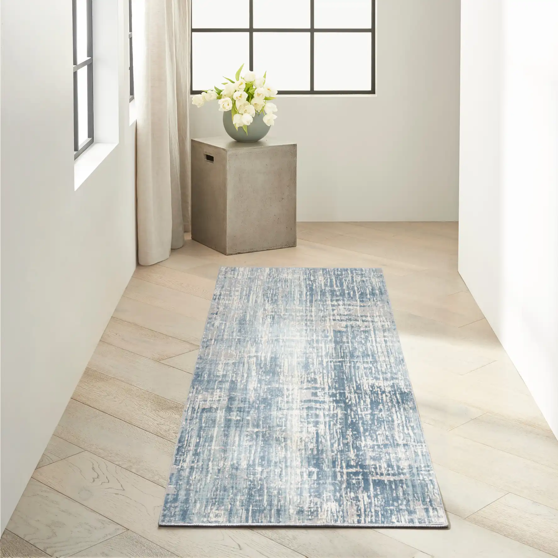 CK005 Enchanting ECH04 Seaglass Ivory Rug - Image 4