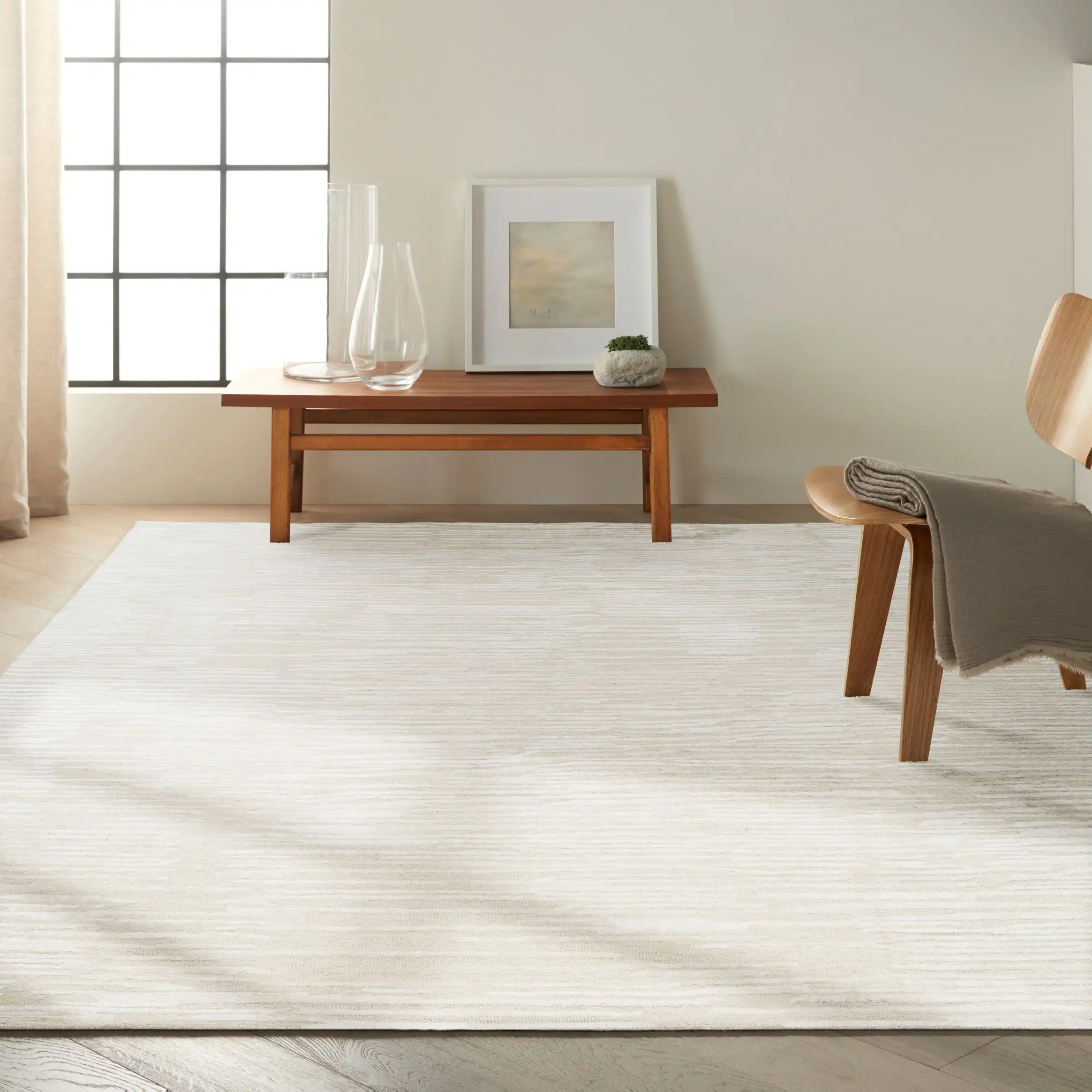 CK010 Linear LNR01 Ivory Rug