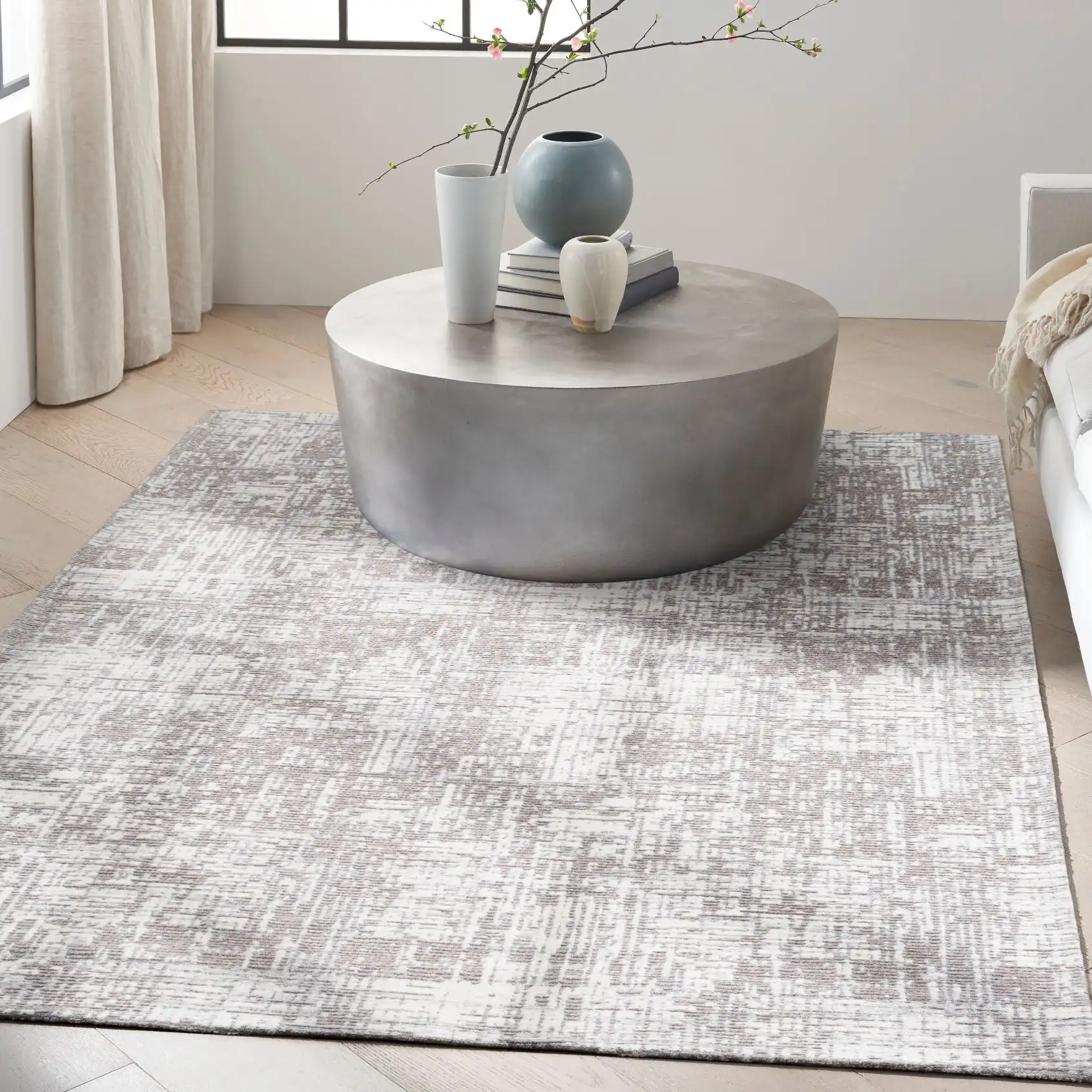 CK015 Safi SFR02 Grey Ivory Rug - Image 5