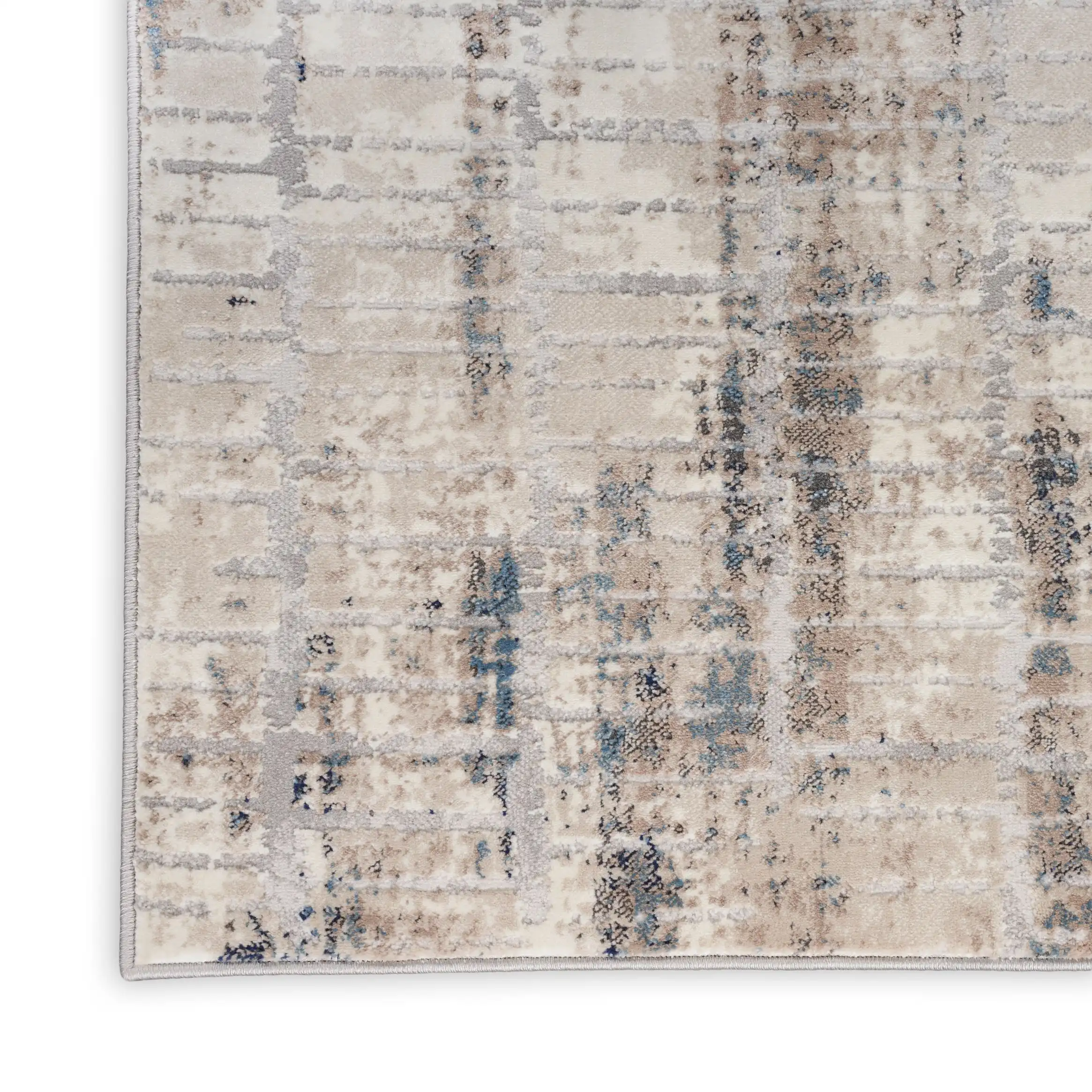 CK022 Infinity IFN02 Ivory Grey Blue Rug - Image 4
