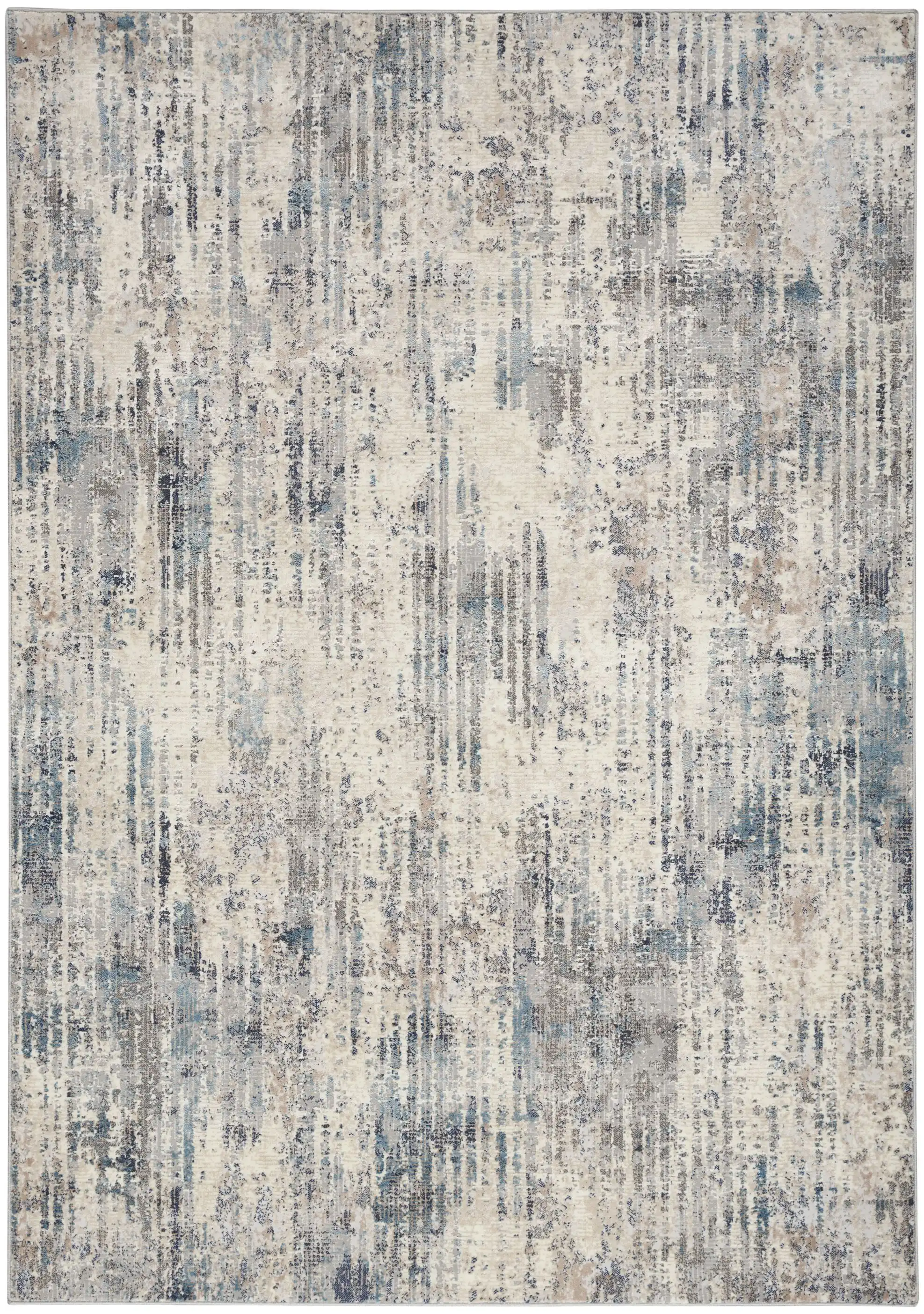 CK022 Infinity IFN04 Ivory Grey Blue Rug - Image 2