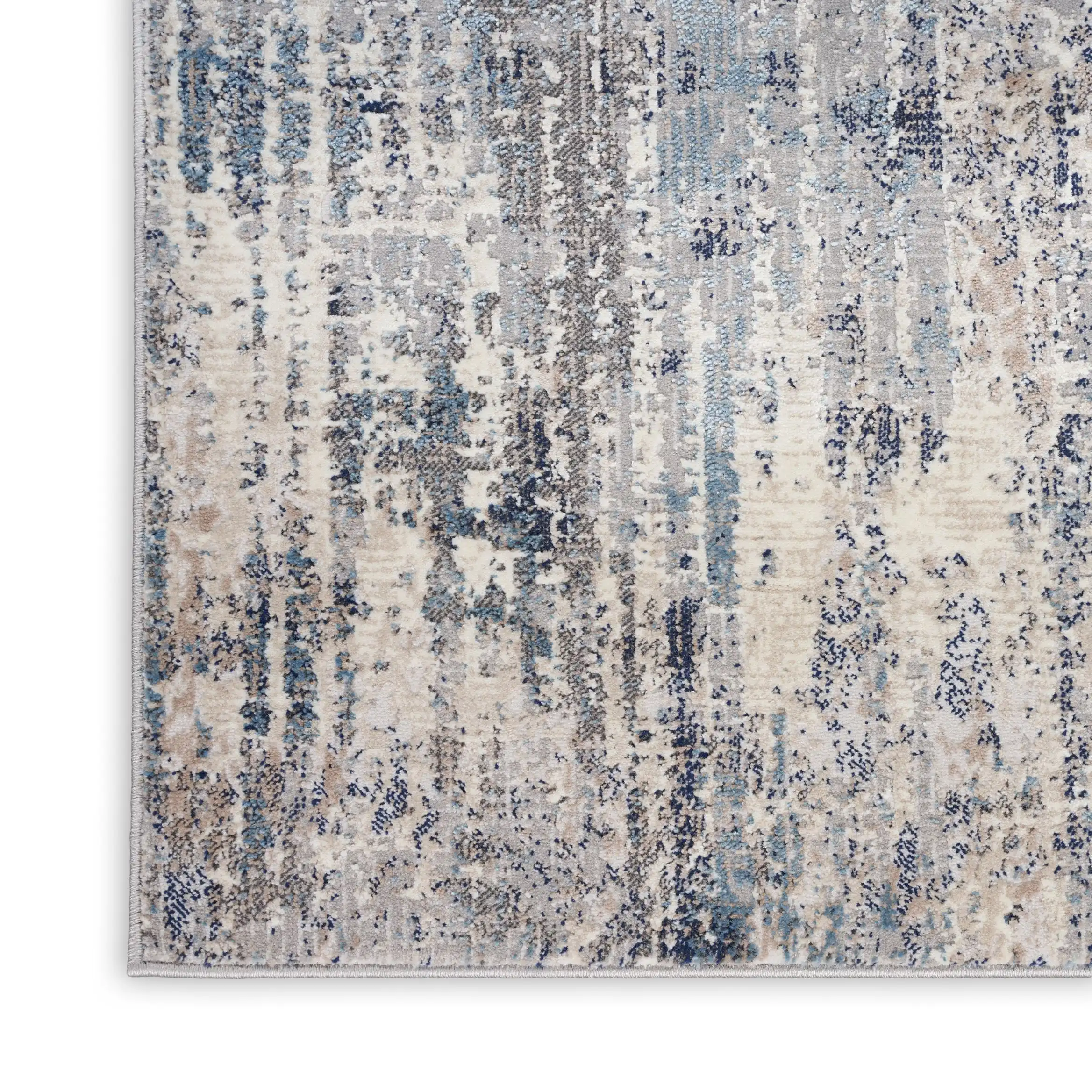 CK022 Infinity IFN04 Ivory Grey Blue Rug - Image 4